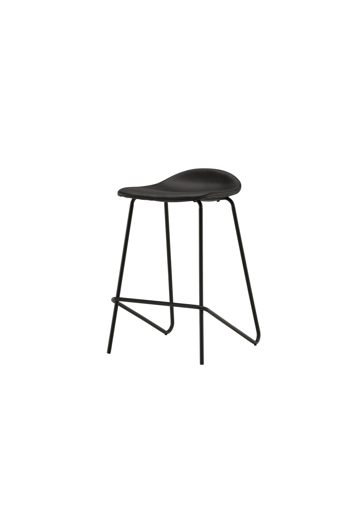 Grebbestad Barhocker - schwarz/Stahl - Barhocker - ALVAHOME