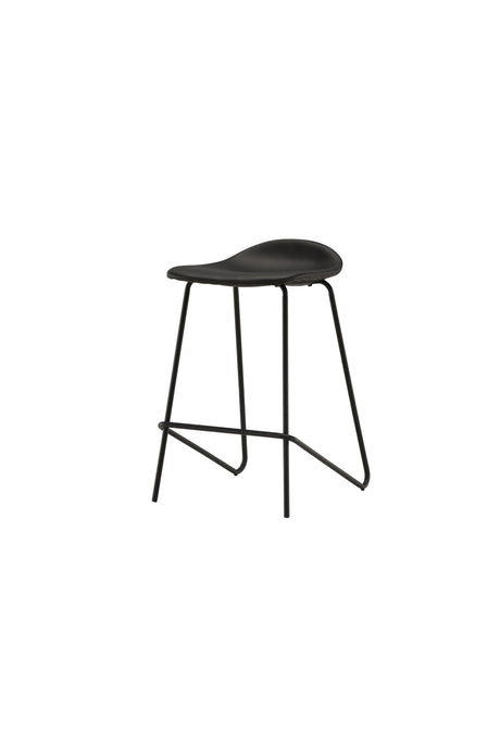 Grebbestad Barhocker - schwarz/Stahl - Barhocker - ALVAHOME