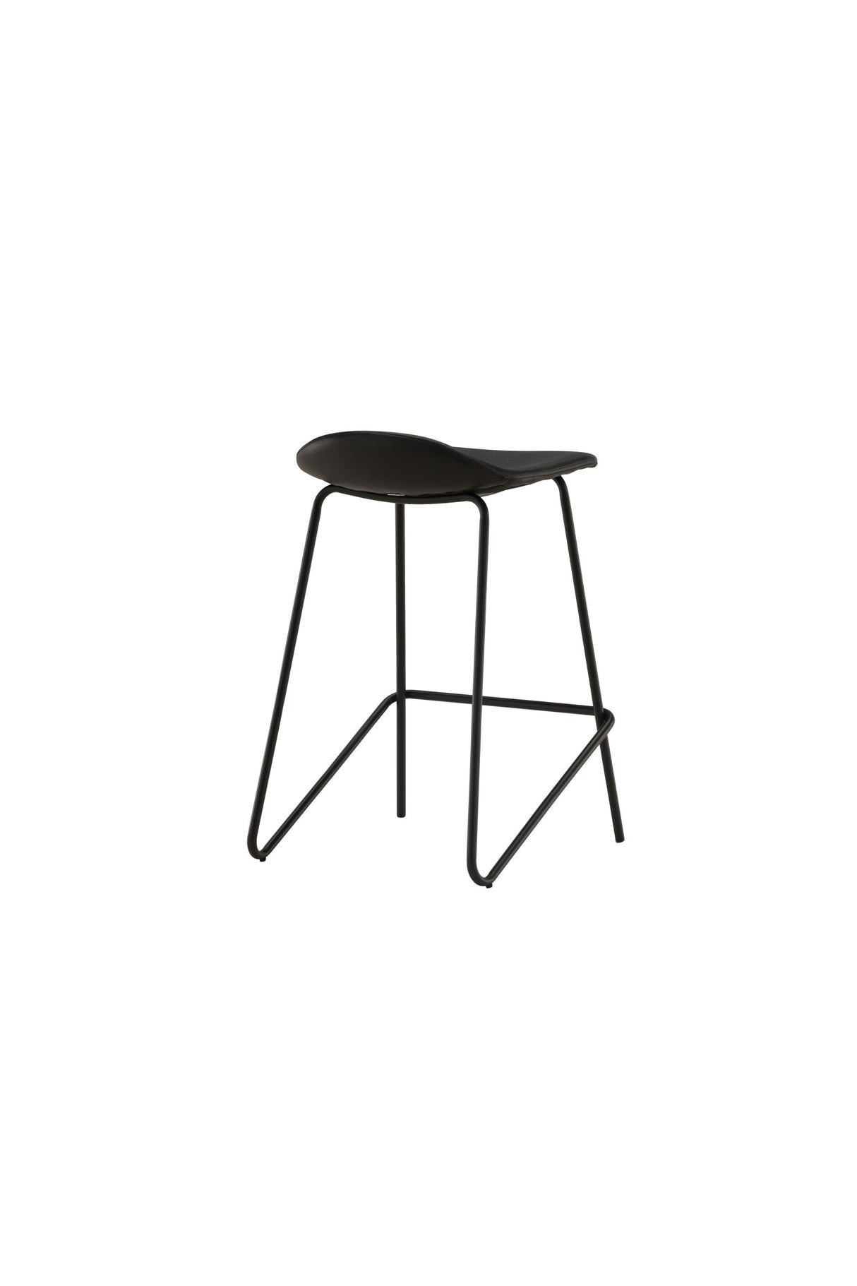 Grebbestad Barhocker - schwarz/Stahl - Barhocker - ALVAHOME