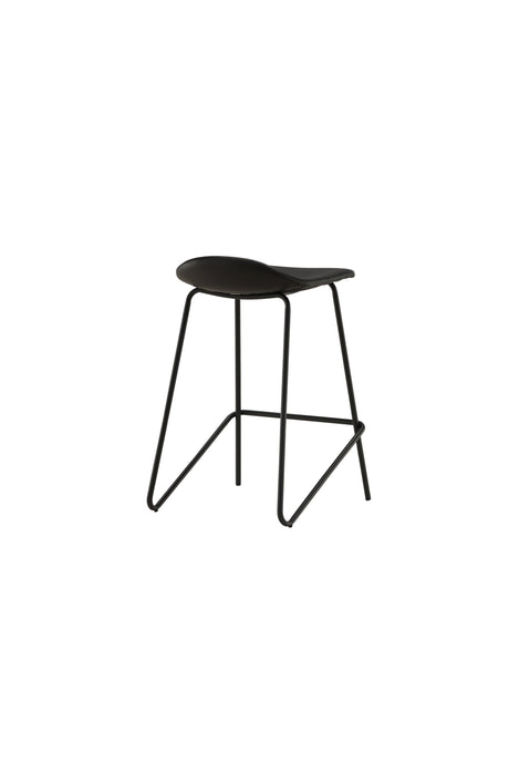 Grebbestad Barhocker - schwarz/Stahl - Barhocker - ALVAHOME
