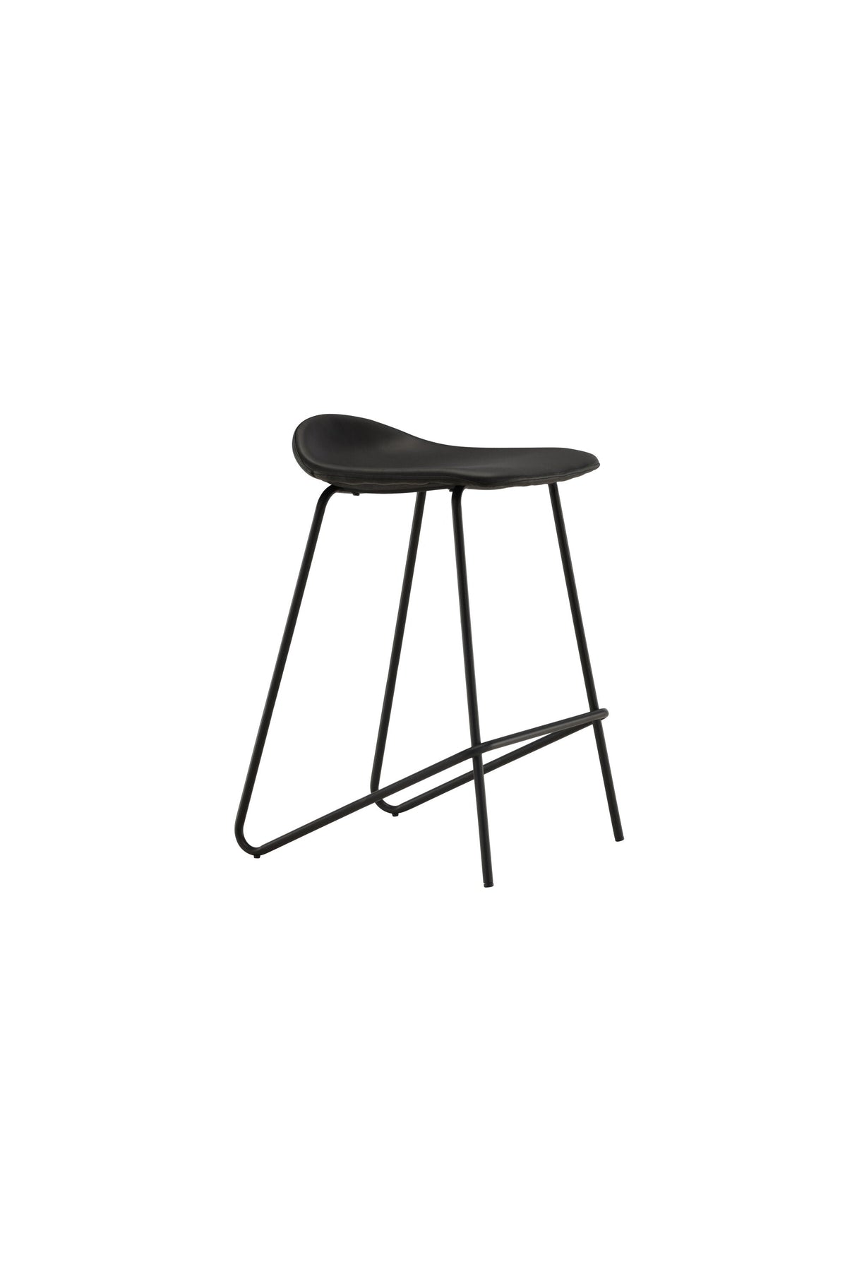 Grebbestad Barhocker - schwarz/Stahl - Barhocker - ALVAHOME