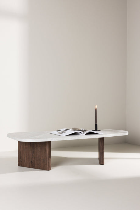 Grönvik Couchtisch - hellgrau/MDF - Couchtische - ALVAHOME