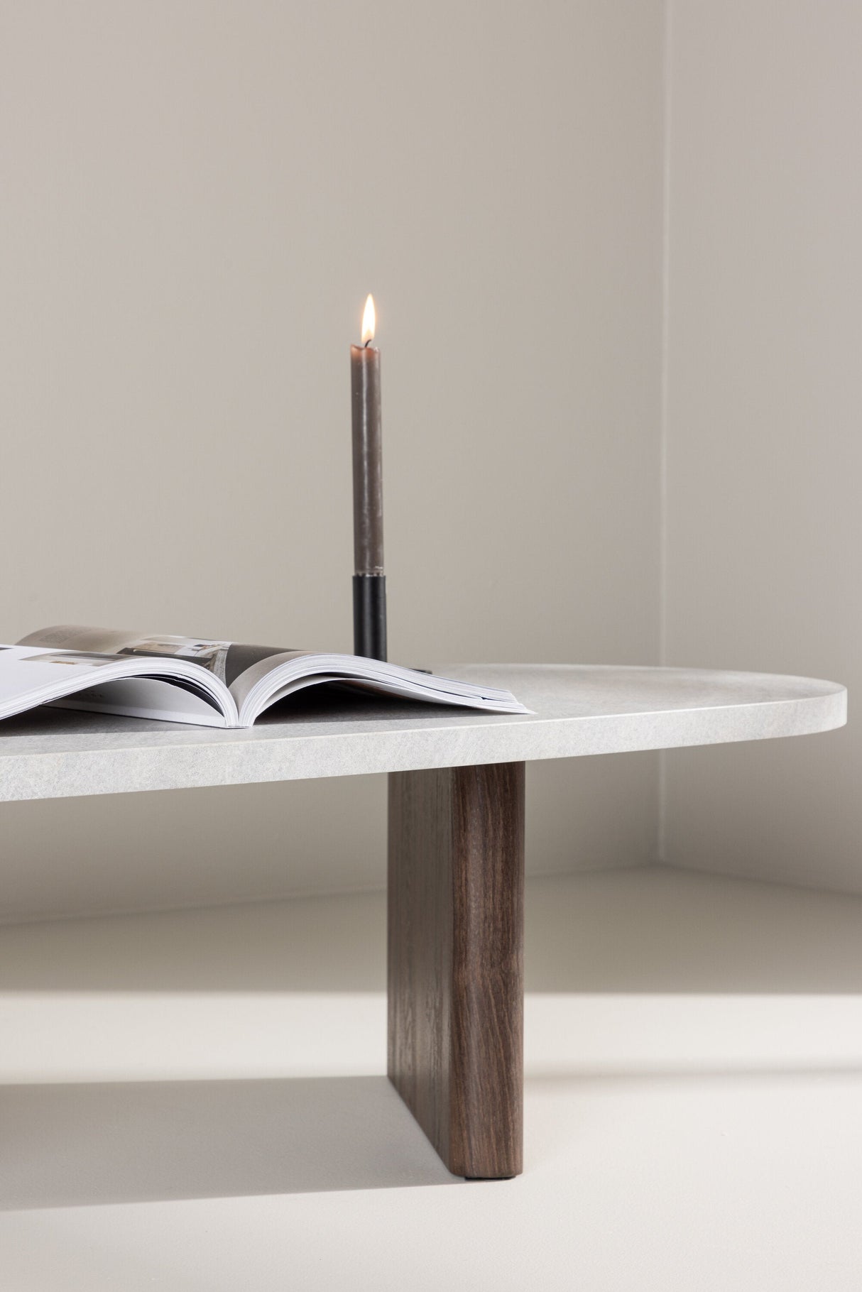 Grönvik Couchtisch - hellgrau/MDF - Couchtische - ALVAHOME