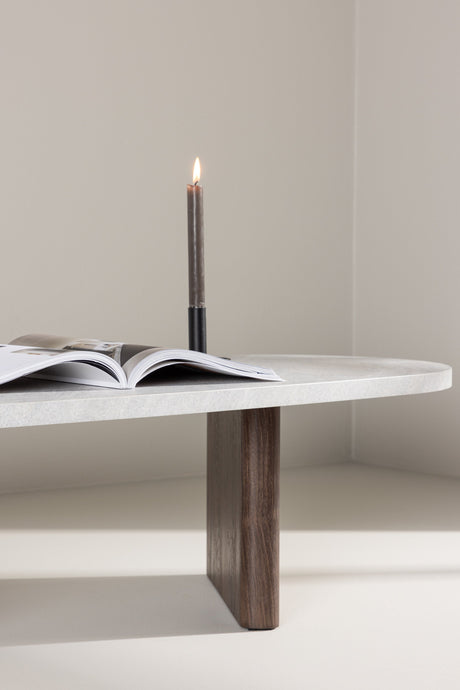 Grönvik Couchtisch - hellgrau/MDF - Couchtische - ALVAHOME