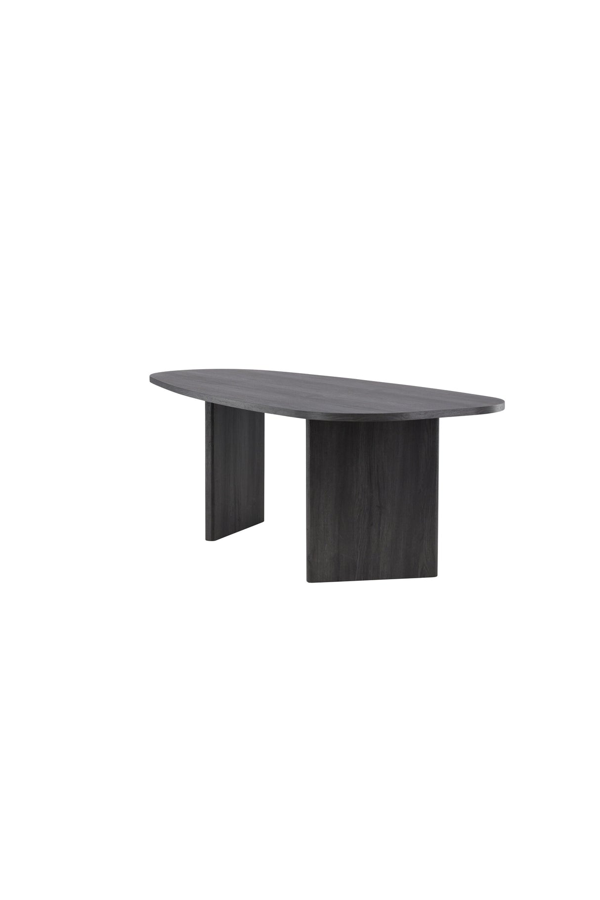 Grönvik ovaler Esstisch - schwarz/MDF - Ovale Esstische - ALVAHOME