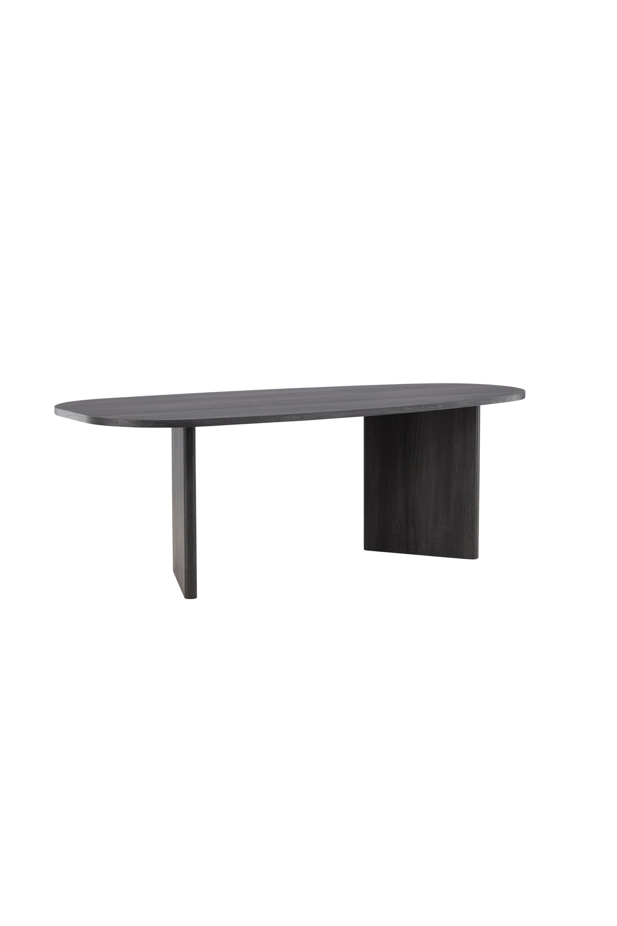 Grönvik ovaler Esstisch - schwarz/MDF - Ovale Esstische - ALVAHOME