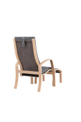 Grötö Lounge - Stuhl - dunkelgrau/Polyester - Lounge - Stühle - ALVAHOME