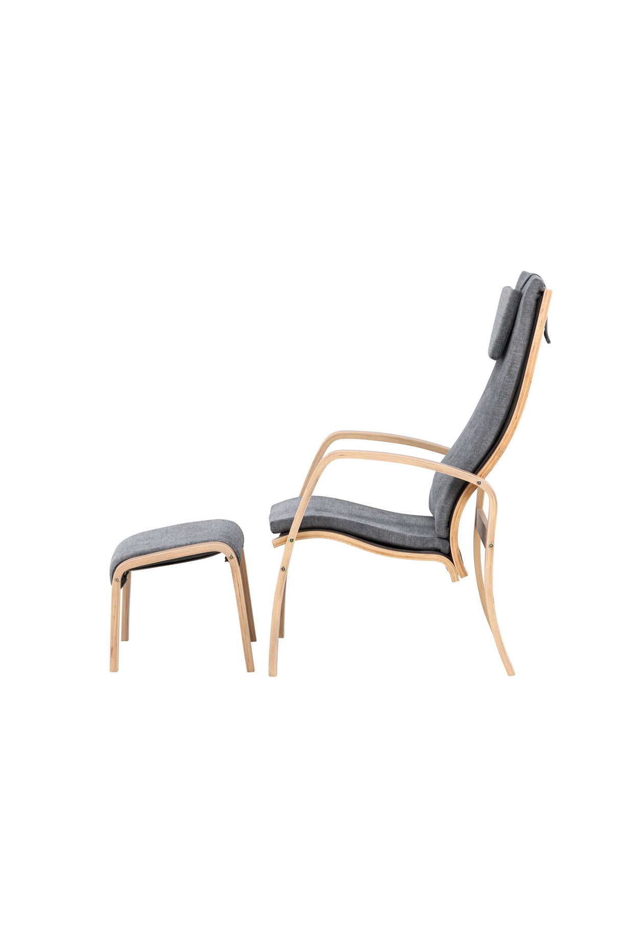 Grötö Lounge - Stuhl - dunkelgrau/Polyester - Lounge - Stühle - ALVAHOME
