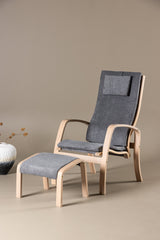 Grötö Lounge - Stuhl - dunkelgrau/Polyester - Lounge - Stühle - ALVAHOME