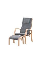 Grötö Lounge - Stuhl - dunkelgrau/Polyester - Lounge - Stühle - ALVAHOME