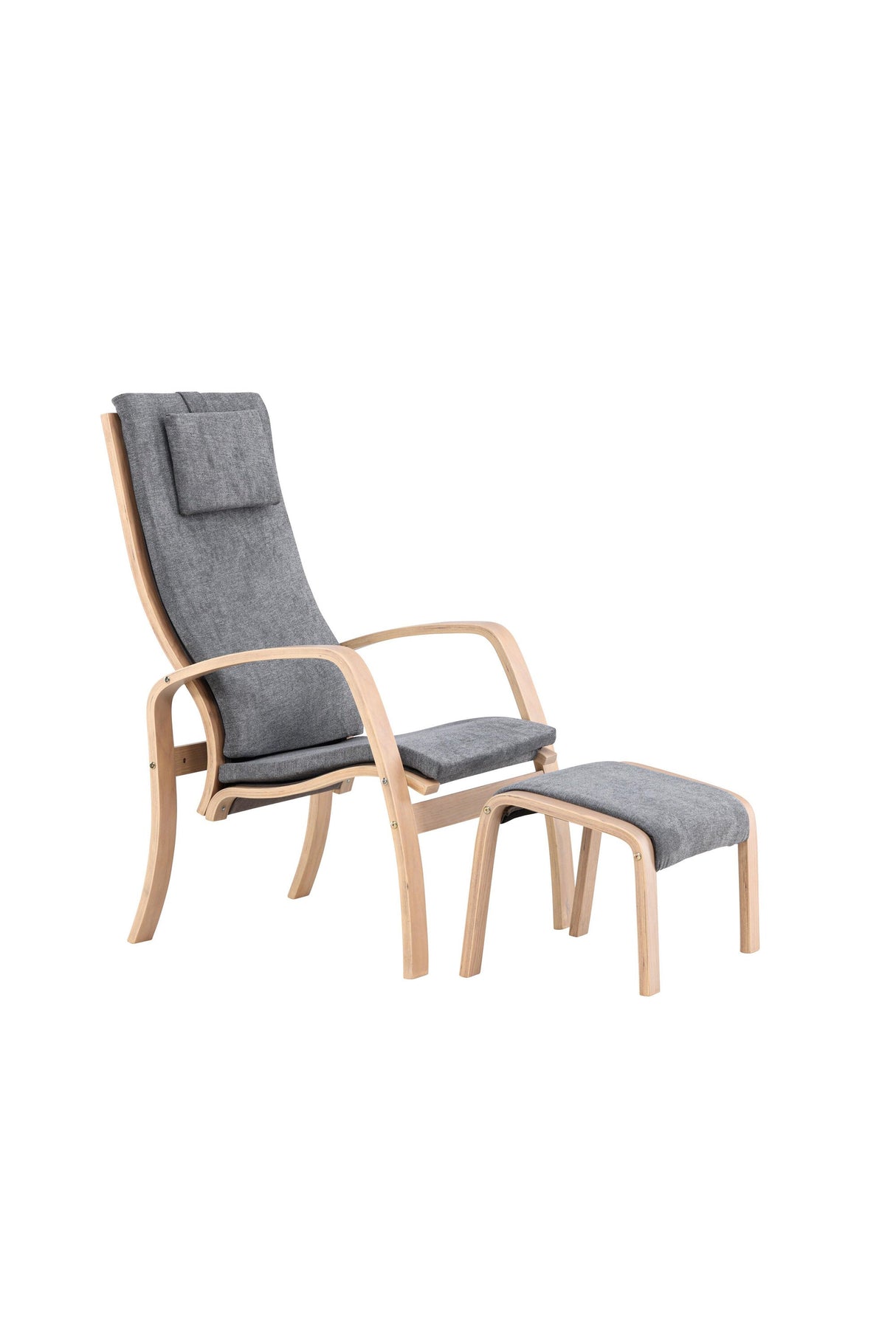 Grötö Lounge - Stuhl - dunkelgrau/Polyester - Lounge - Stühle - ALVAHOME