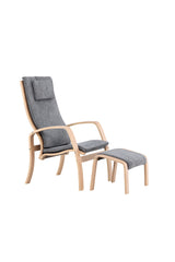 Grötö Lounge - Stuhl - dunkelgrau/Polyester - Lounge - Stühle - ALVAHOME