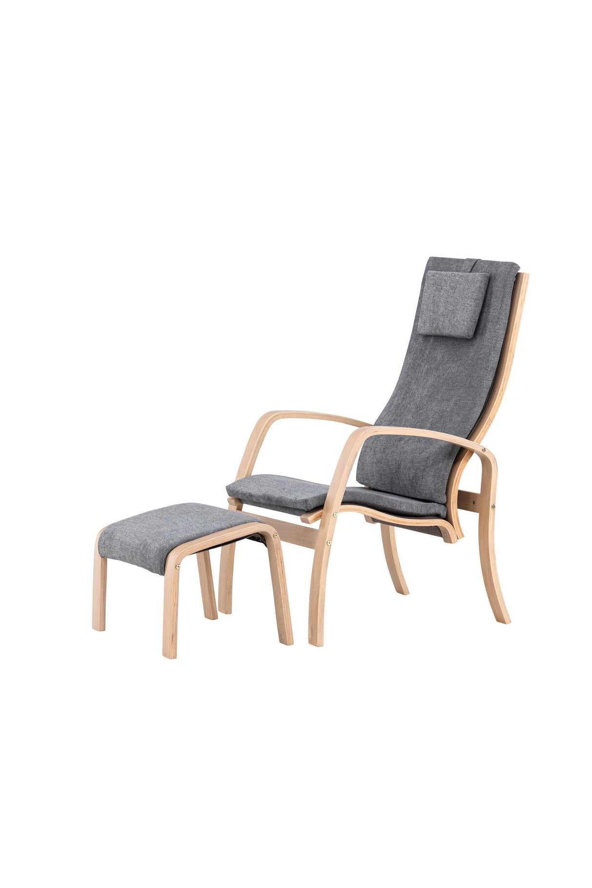 Grötö Lounge - Stuhl - dunkelgrau/Polyester - Lounge - Stühle - ALVAHOME