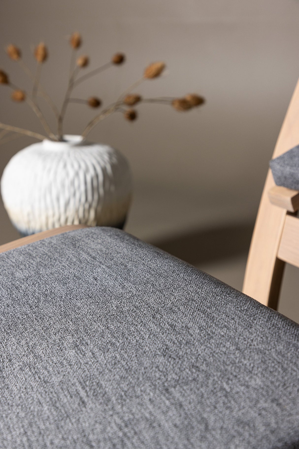 Grötö Lounge - Stuhl - dunkelgrau/Polyester - Lounge - Stühle - ALVAHOME