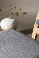 Grötö Lounge - Stuhl - dunkelgrau/Polyester - Lounge - Stühle - ALVAHOME