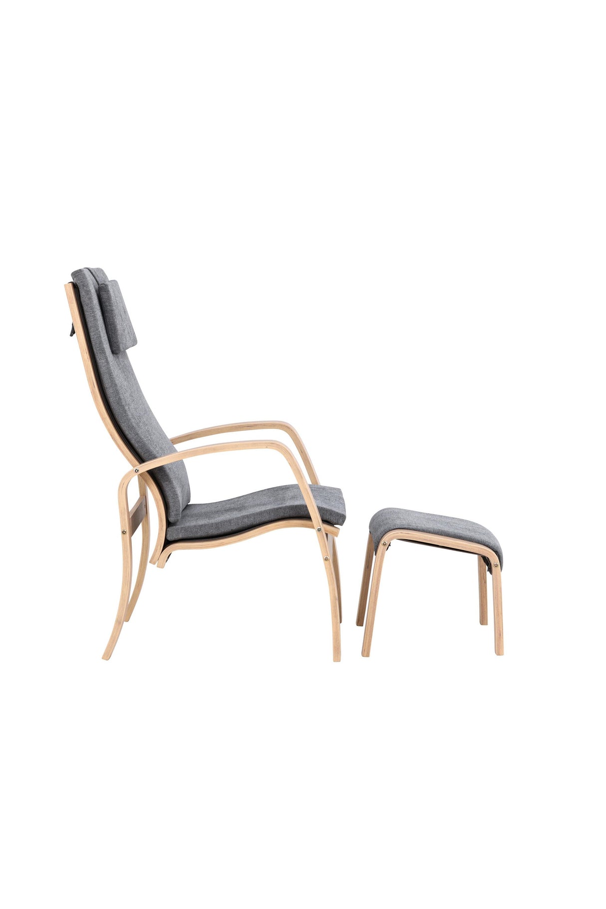 Grötö Lounge - Stuhl - dunkelgrau/Polyester - Lounge - Stühle - ALVAHOME