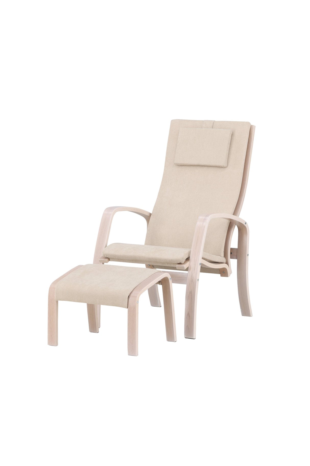 Grötö Lounge - Stuhl - hellgrau/Polyester - Lounge - Stühle - ALVAHOME