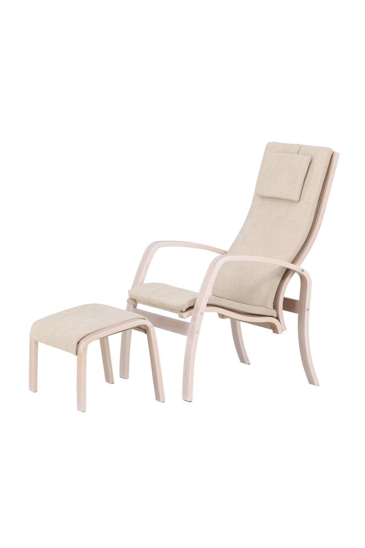 Grötö Lounge - Stuhl - hellgrau/Polyester - Lounge - Stühle - ALVAHOME
