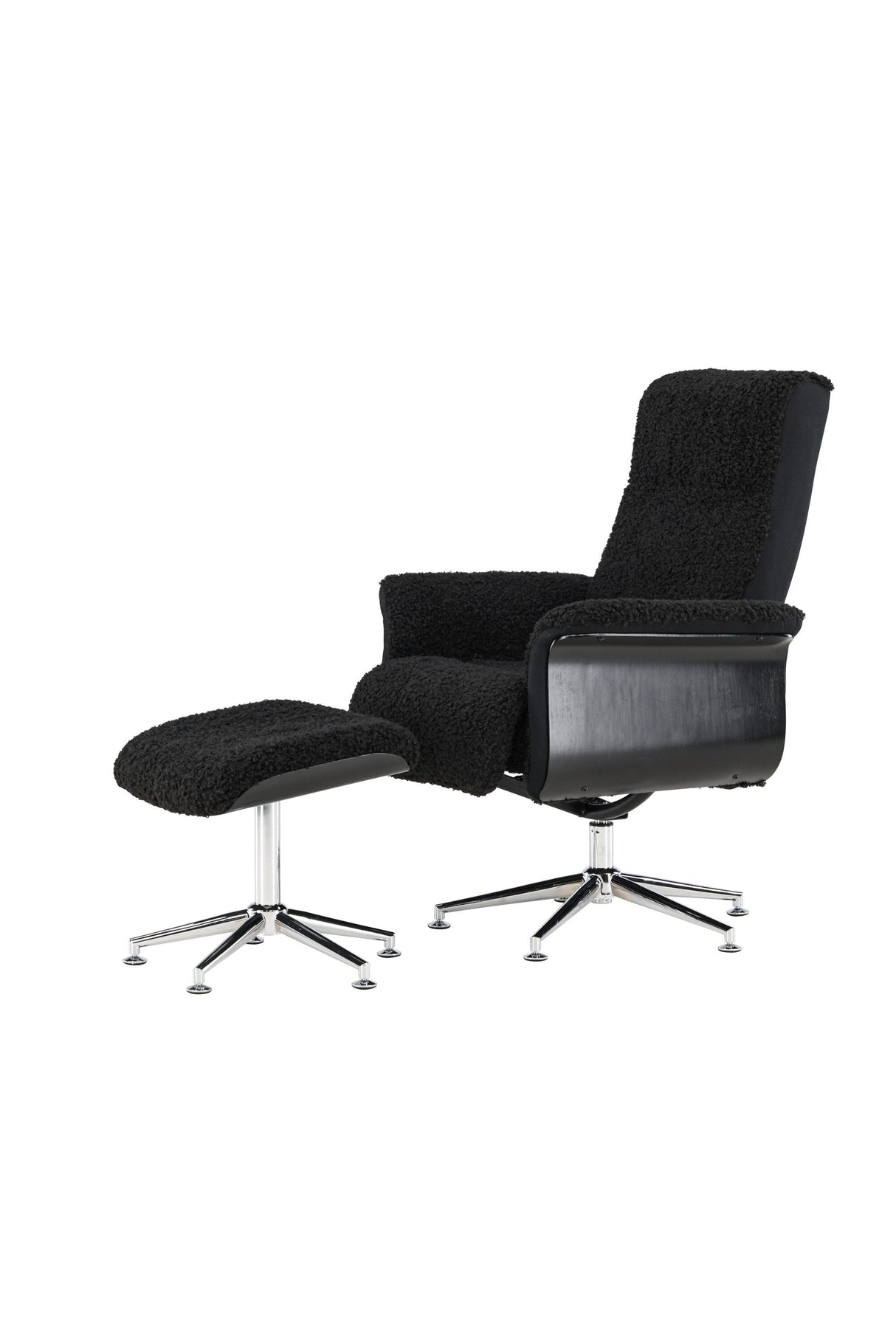 Hagön Lounge - Stuhl - dunkelgrau/Polyester - Lounge - Stühle - ALVAHOME