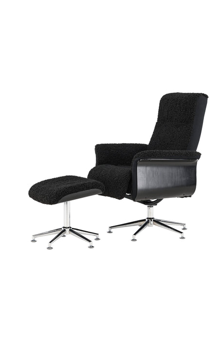 Hagön Lounge - Stuhl - dunkelgrau/Polyester - Lounge - Stühle - ALVAHOME