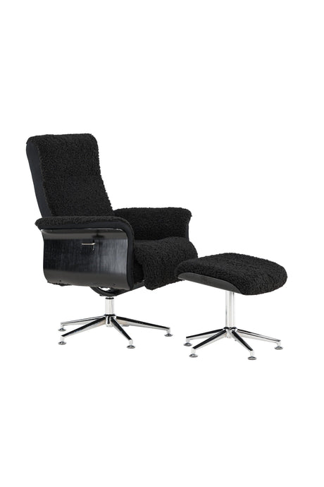 Hagön Lounge - Stuhl - dunkelgrau/Polyester - Lounge - Stühle - ALVAHOME