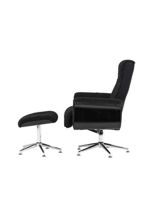 Hagön Lounge - Stuhl - dunkelgrau/Polyester - Lounge - Stühle - ALVAHOME