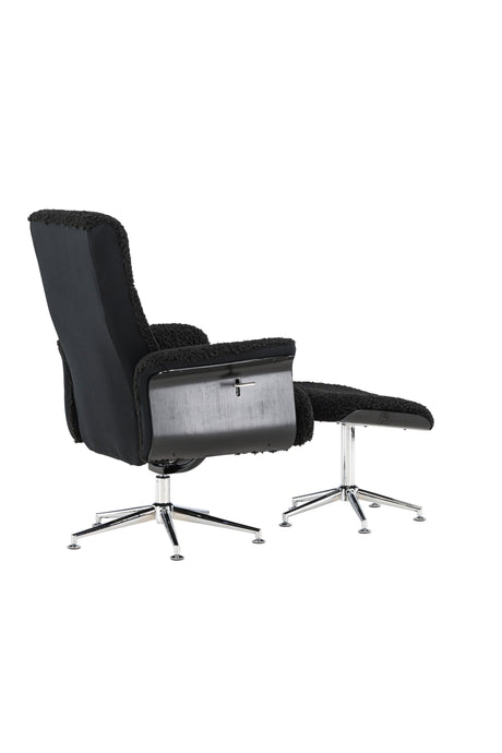 Hagön Lounge - Stuhl - dunkelgrau/Polyester - Lounge - Stühle - ALVAHOME