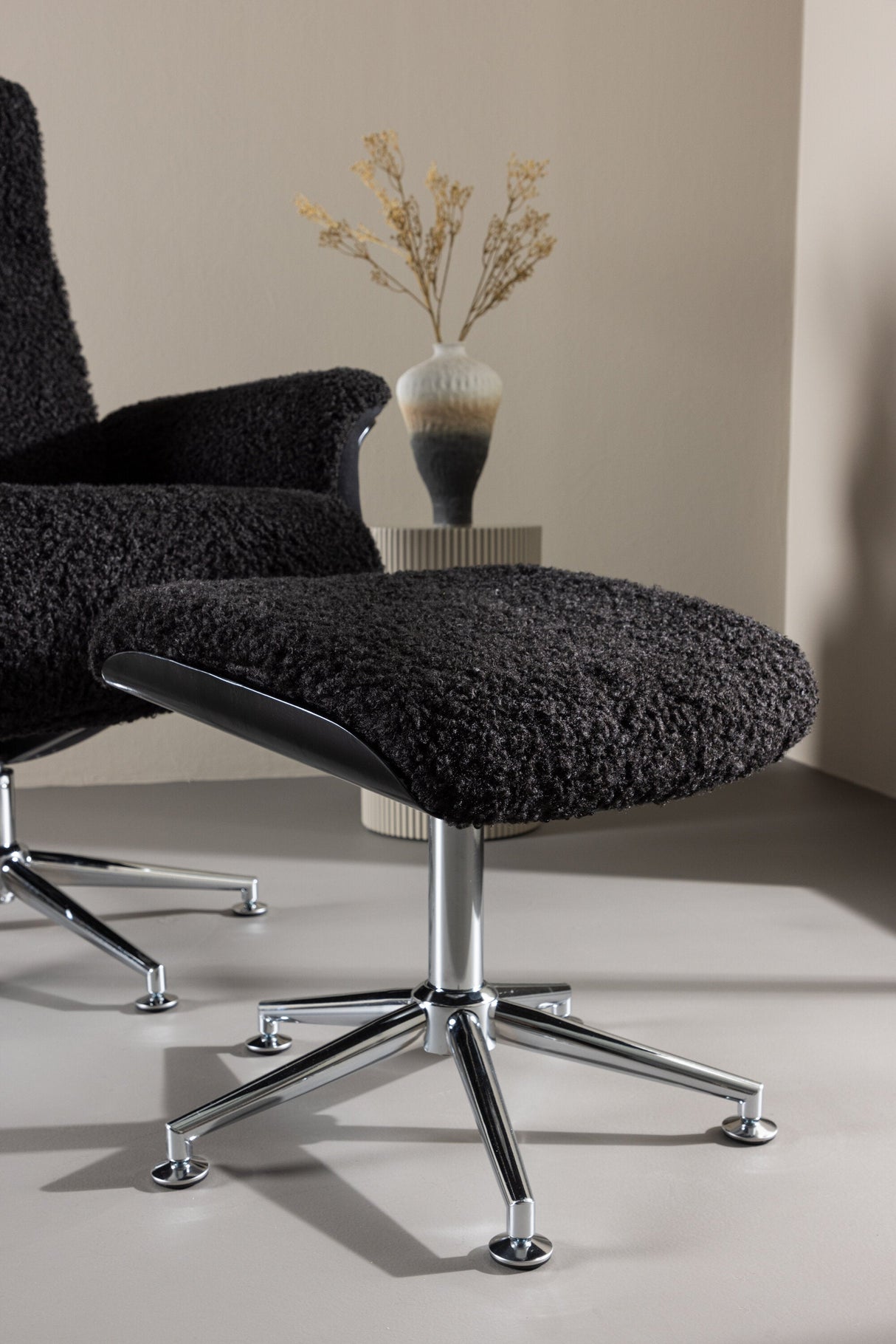 Hagön Lounge - Stuhl - dunkelgrau/Polyester - Lounge - Stühle - ALVAHOME