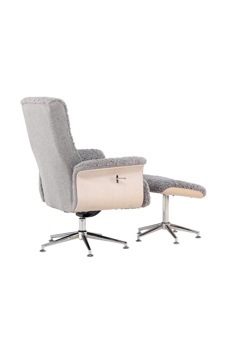 Hagön Lounge - Stuhl - grau/Polyester - Lounge - Stühle - ALVAHOME
