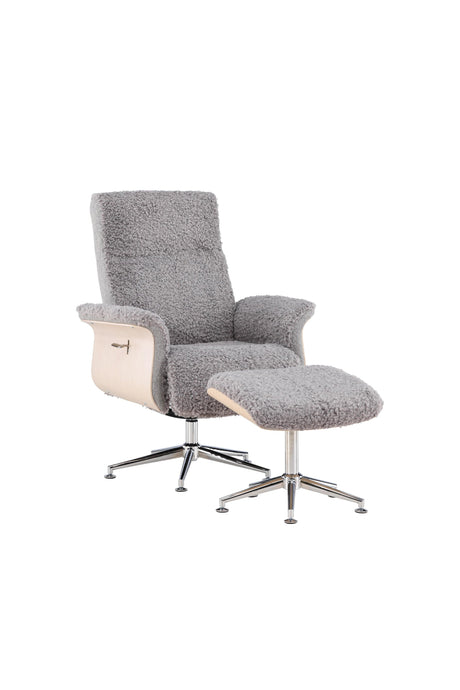 Hagön Lounge - Stuhl - grau/Polyester - Lounge - Stühle - ALVAHOME