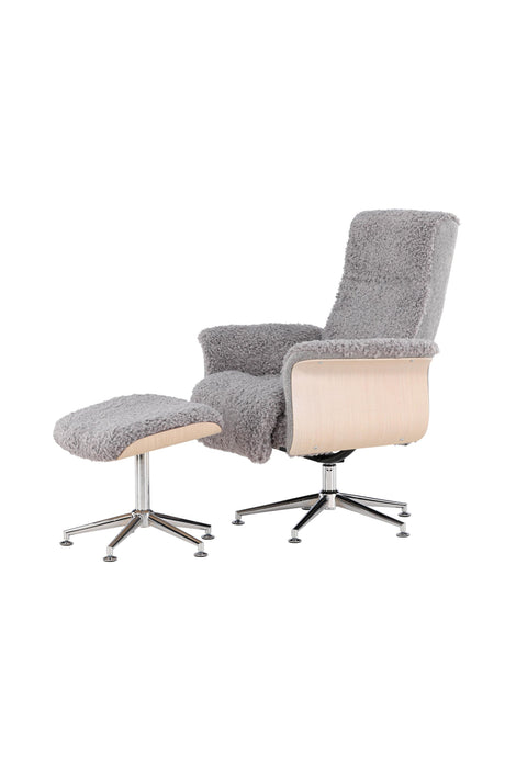 Hagön Lounge - Stuhl - grau/Polyester - Lounge - Stühle - ALVAHOME