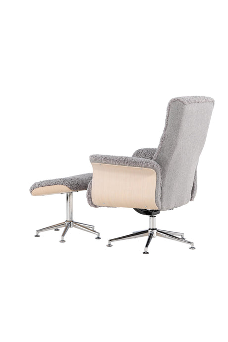 Hagön Lounge - Stuhl - grau/Polyester - Lounge - Stühle - ALVAHOME