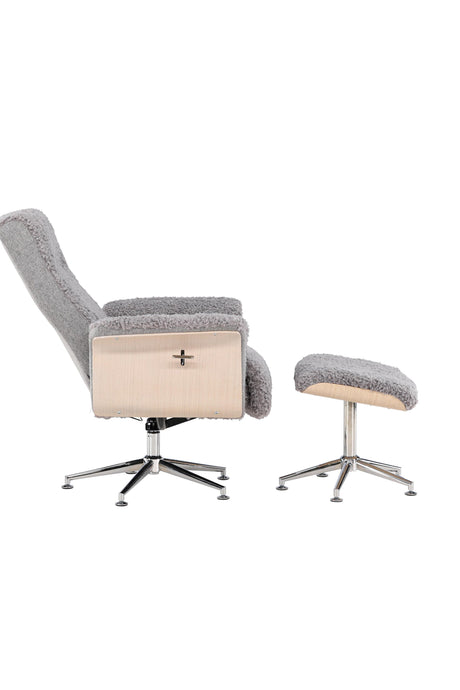 Hagön Lounge - Stuhl - grau/Polyester - Lounge - Stühle - ALVAHOME