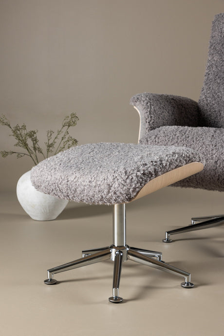 Hagön Lounge - Stuhl - grau/Polyester - Lounge - Stühle - ALVAHOME