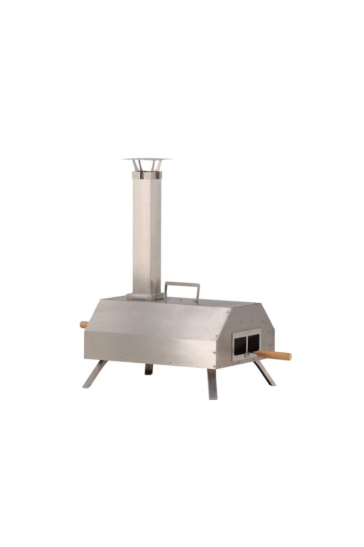 Hamnå Pizzaofen - silber/Stahl - Pizzaöfen - ALVAHOME