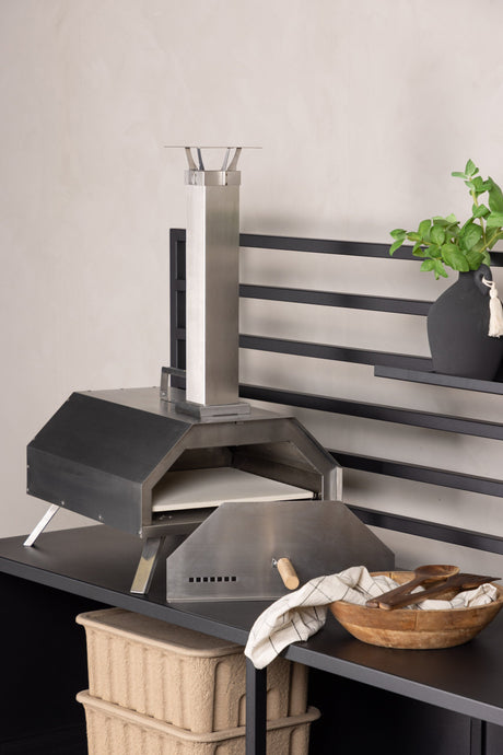 Hamnå Pizzaofen - silber/Stahl - Pizzaöfen - ALVAHOME