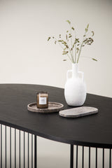 Hamneskär ovaler Esstisch - schwarz/MDF - Ovale Esstische - ALVAHOME