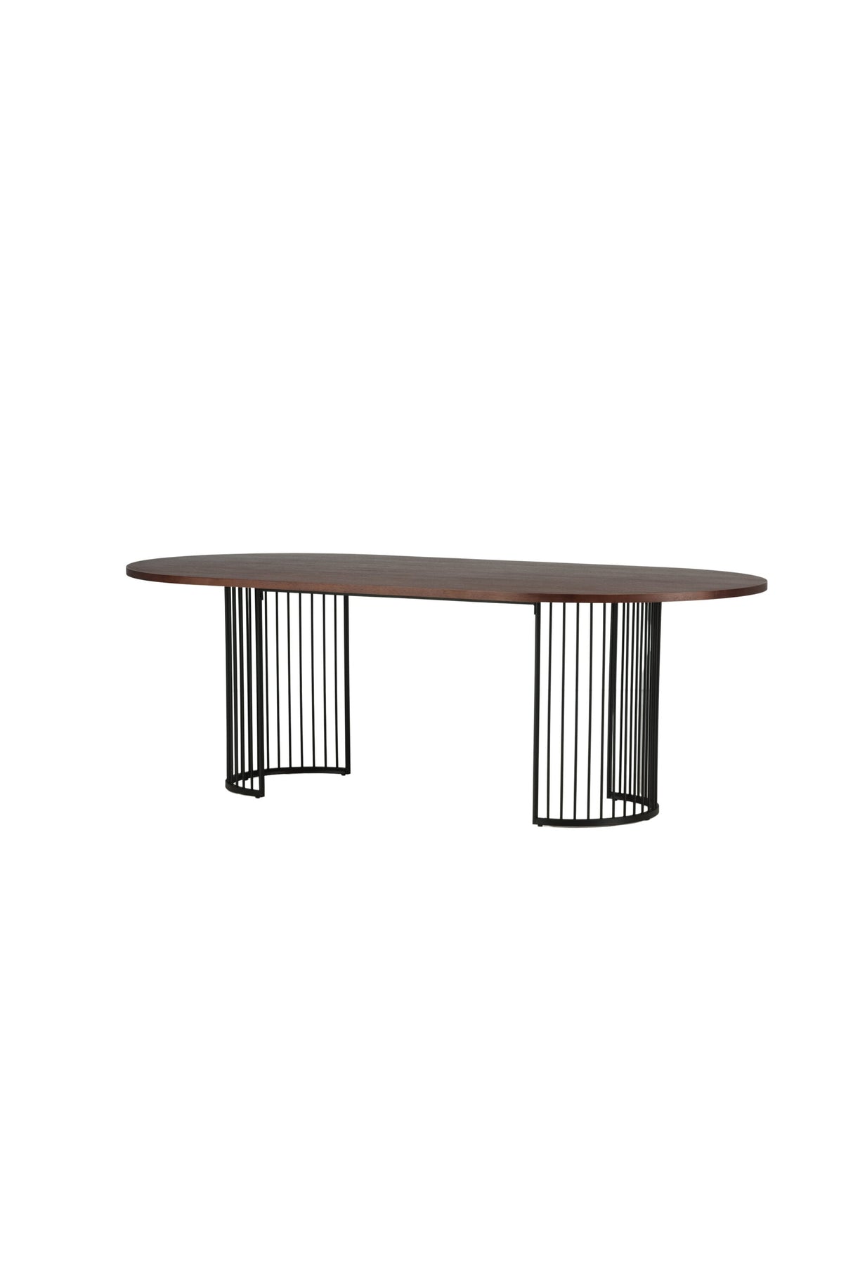 Hamneskär ovaler Esstisch - walnuss/MDF - Ovale Esstische - ALVAHOME