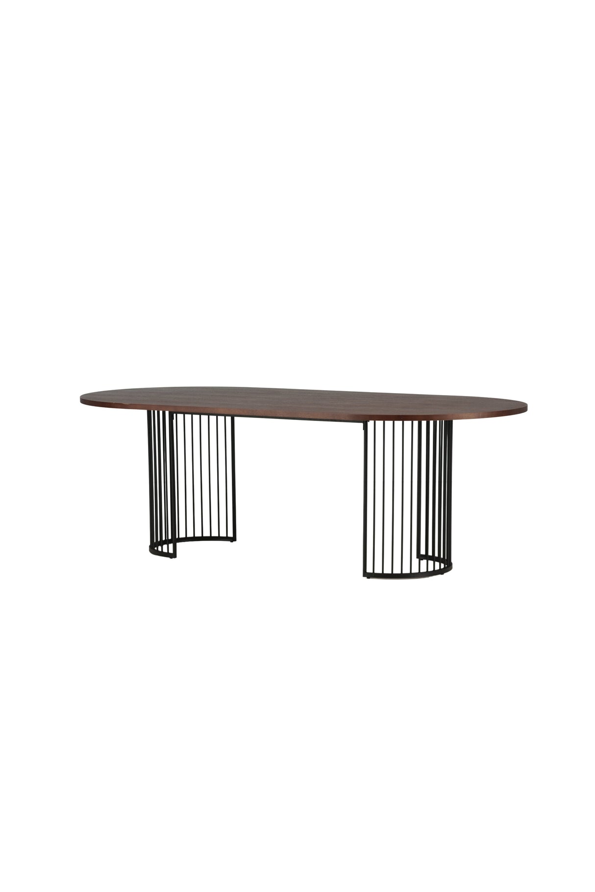 Hamneskär ovaler Esstisch - walnuss/MDF - Ovale Esstische - ALVAHOME