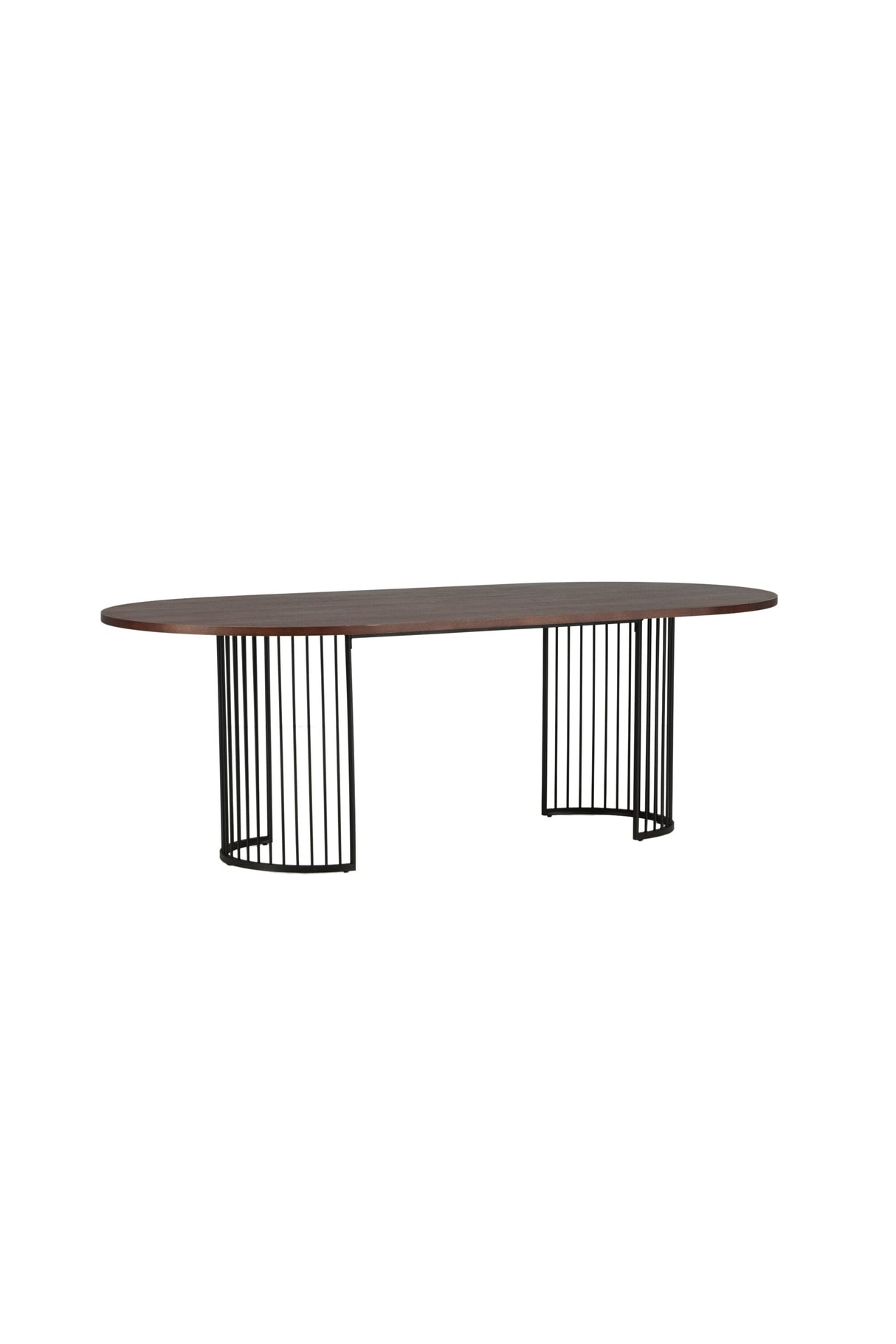Hamneskär ovaler Esstisch - walnuss/MDF - Ovale Esstische - ALVAHOME