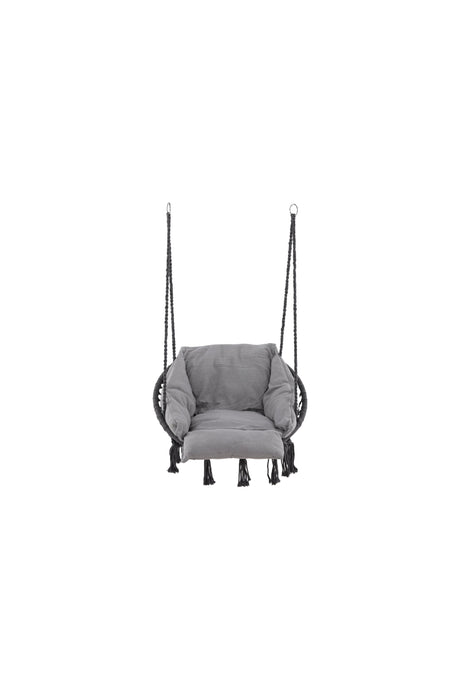 Hamtic Veranda - Schaukel - grau/Polyester - Veranda - Schaukeln - ALVAHOME