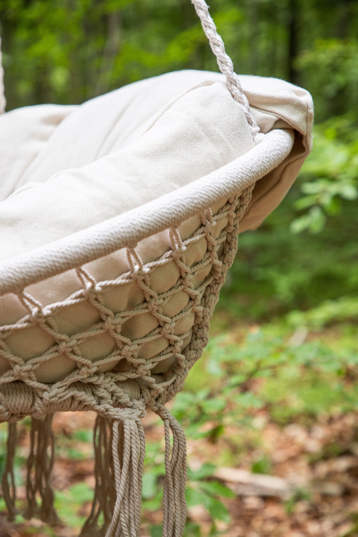 Hamtic Veranda - Schaukel - weiß/Polyester - Veranda - Schaukeln - ALVAHOME
