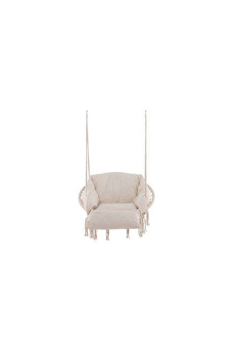 Hamtic Veranda - Schaukel - weiß/Polyester - Veranda - Schaukeln - ALVAHOME