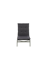 Hanna Outdoor - Sitzpolster - dunkelgrau/Polyester - Outdoor - Sitzpölster - ALVAHOME