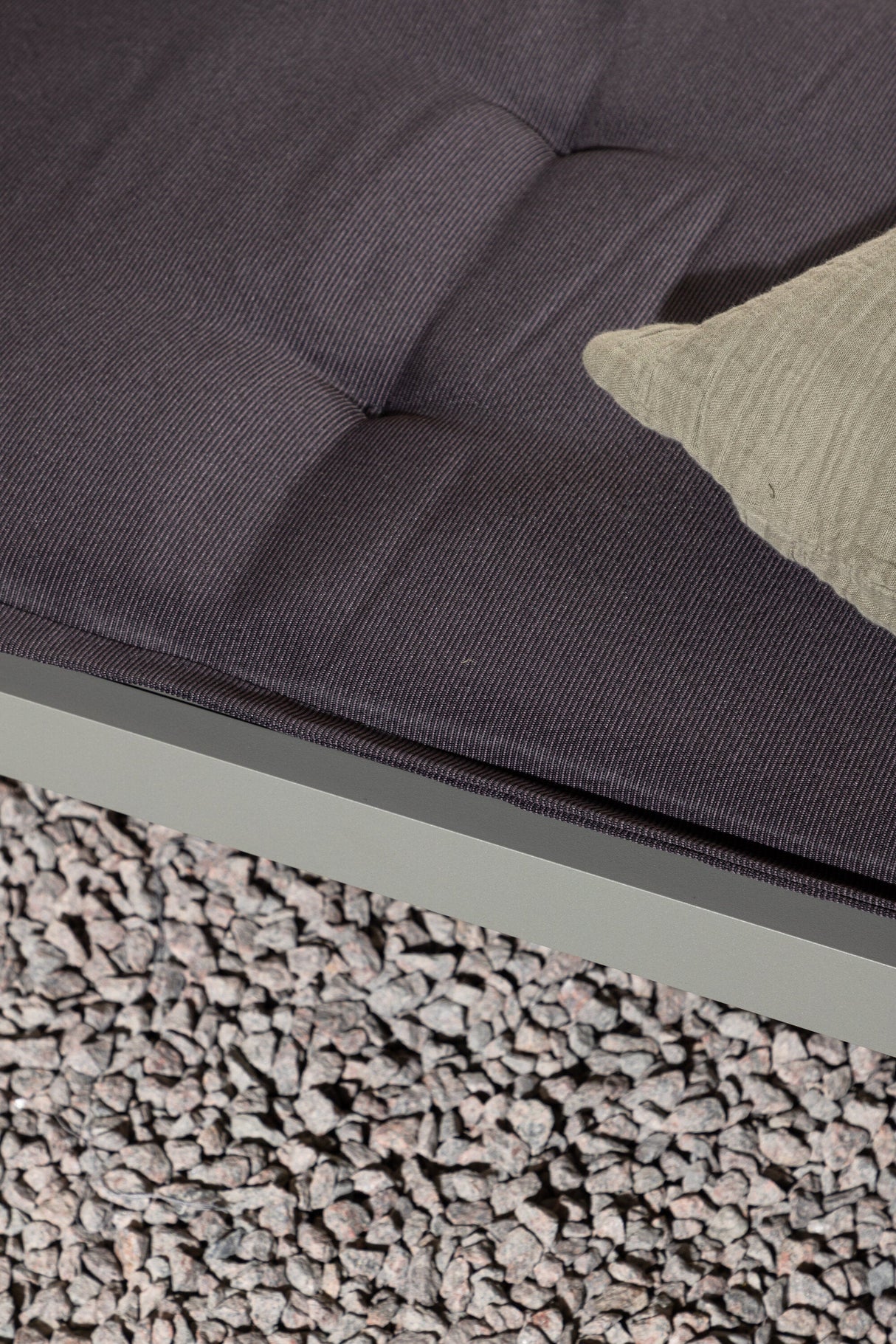 Hanna Outdoor - Sitzpolster - dunkelgrau/Polyester - Outdoor - Sitzpölster - ALVAHOME