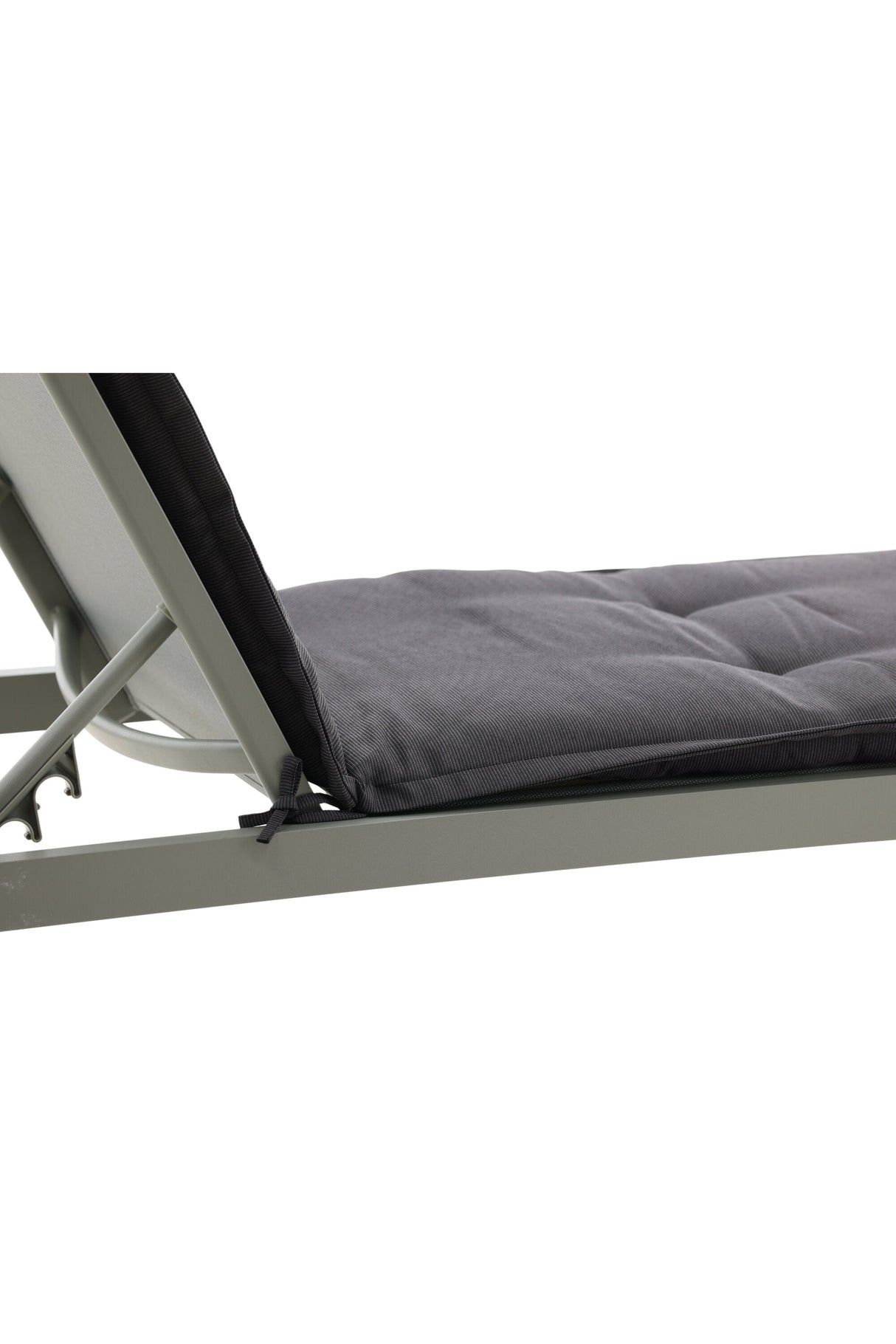 Hanna Outdoor - Sitzpolster - dunkelgrau/Polyester - Outdoor - Sitzpölster - ALVAHOME