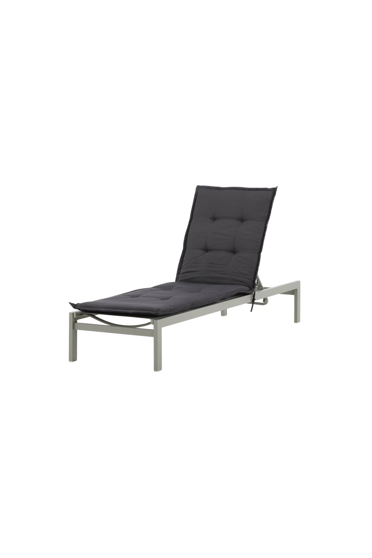 Hanna Outdoor - Sitzpolster - dunkelgrau/Polyester - Outdoor - Sitzpölster - ALVAHOME