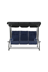 Hanna Outdoor - Sitzpolster Set - blau/Polyester - Outdoor - Sitzpölster - ALVAHOME