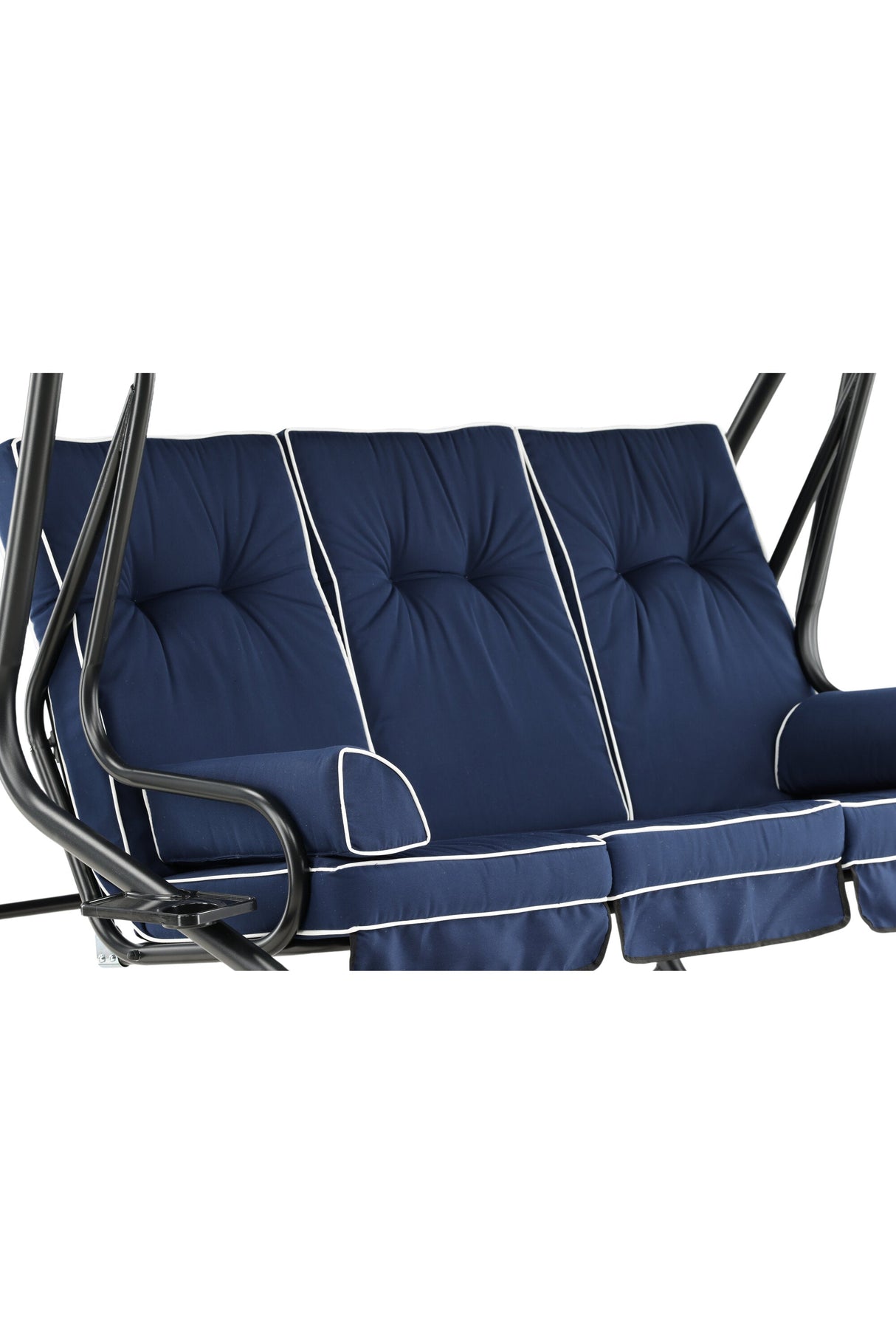 Hanna Outdoor - Sitzpolster Set - blau/Polyester - Outdoor - Sitzpölster - ALVAHOME