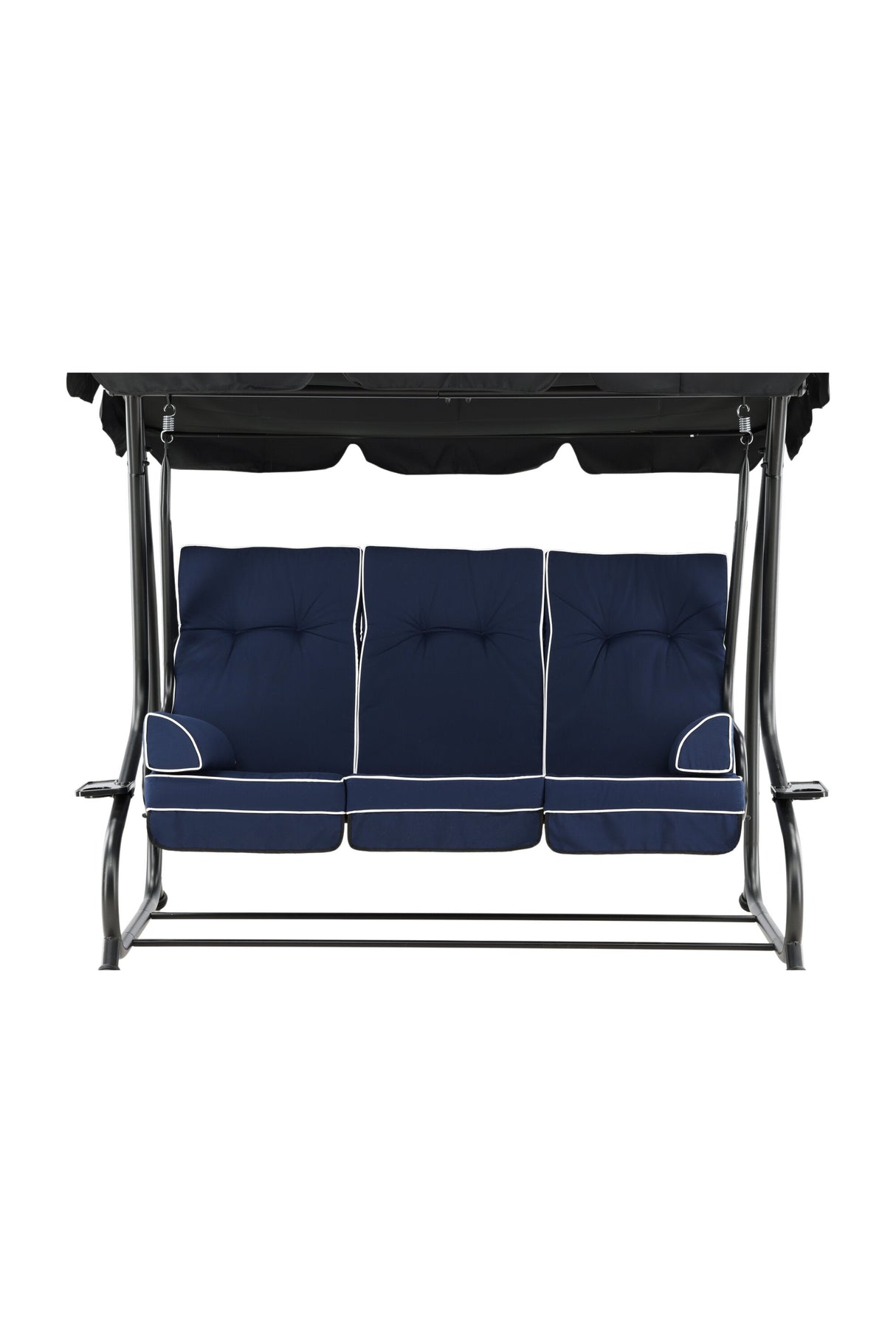 Hanna Outdoor - Sitzpolster Set - blau/Polyester - Outdoor - Sitzpölster - ALVAHOME